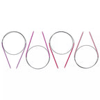 Circular knitting needle set ALU, colored 2.5-4.0mm/80cm