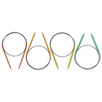 Rundstricknadel-Set ALU, farbig 4,5-7,0mm/80cm