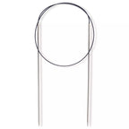 Circular knitting needles, silver