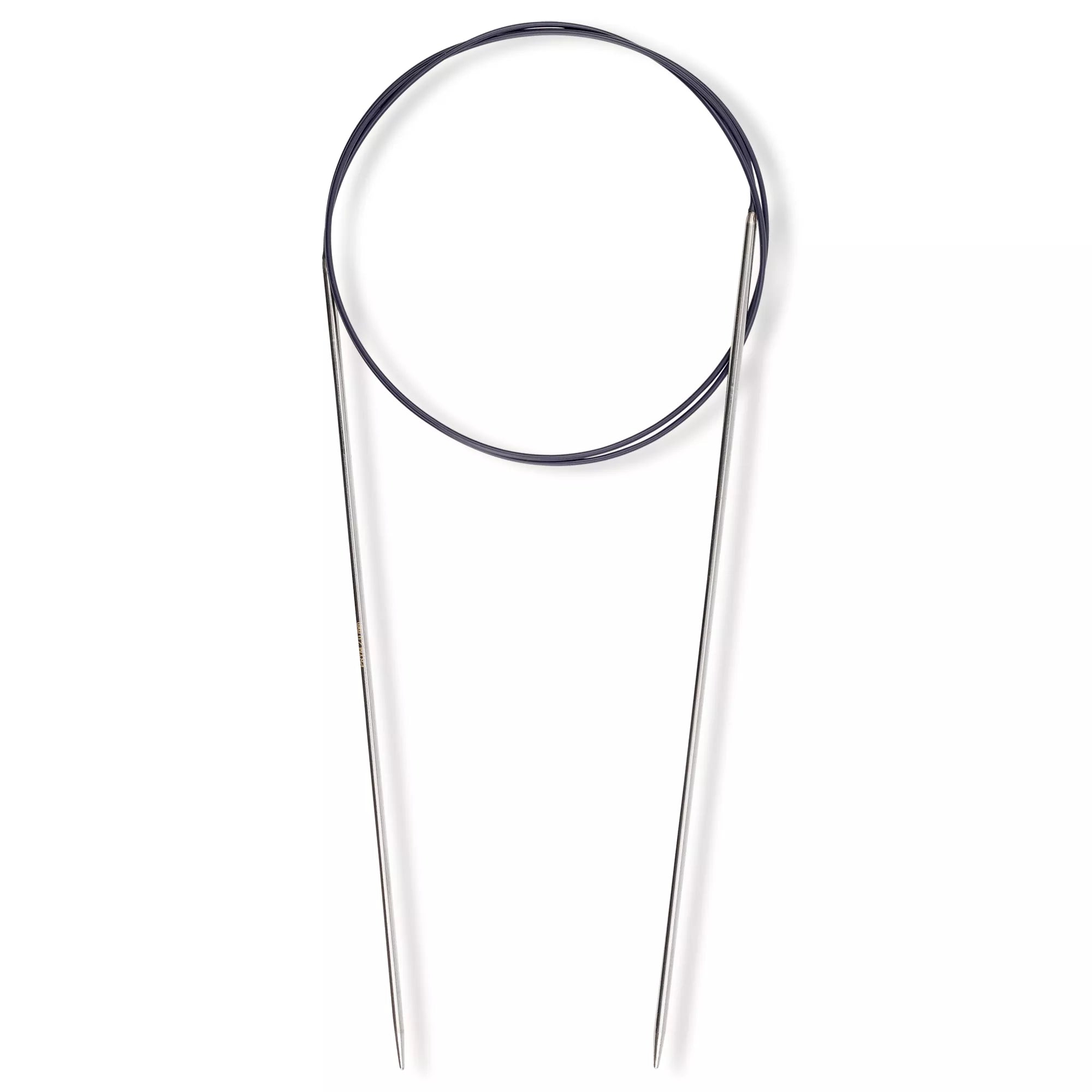 Circular knitting needles, silver