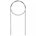 Circular knitting needles, silver