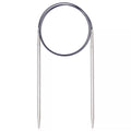 Circular knitting needles, silver