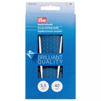 Circular knitting needles, silver