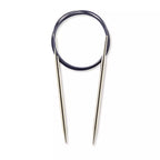 Circular knitting needles, silver