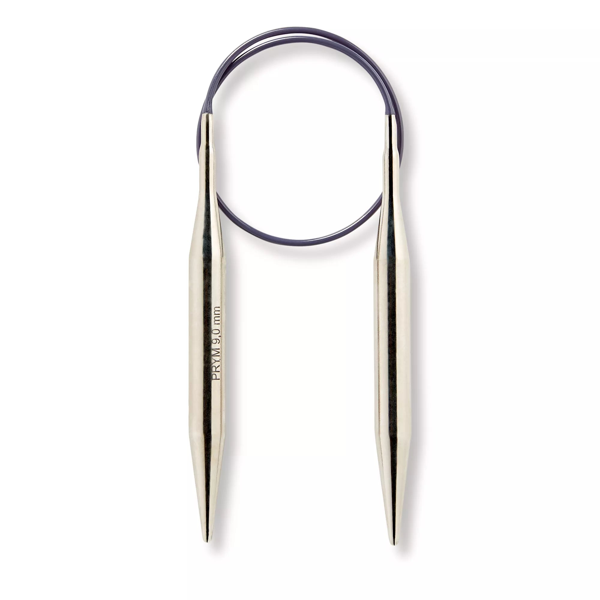 Circular knitting needles, silver