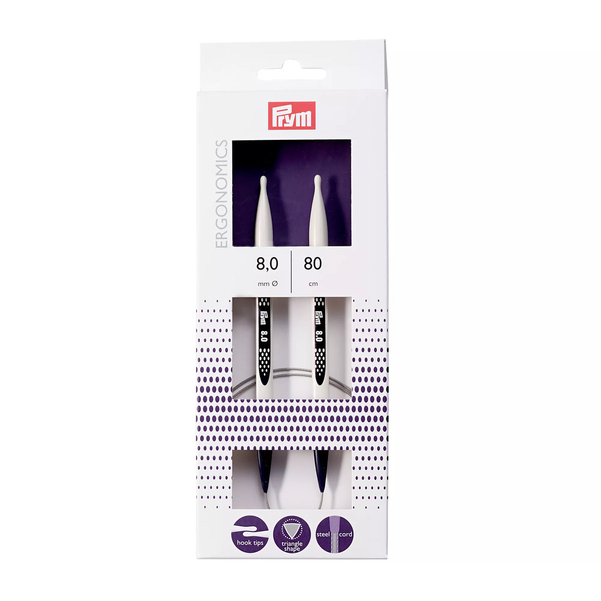 Circular knitting needles, prym.ergonomics