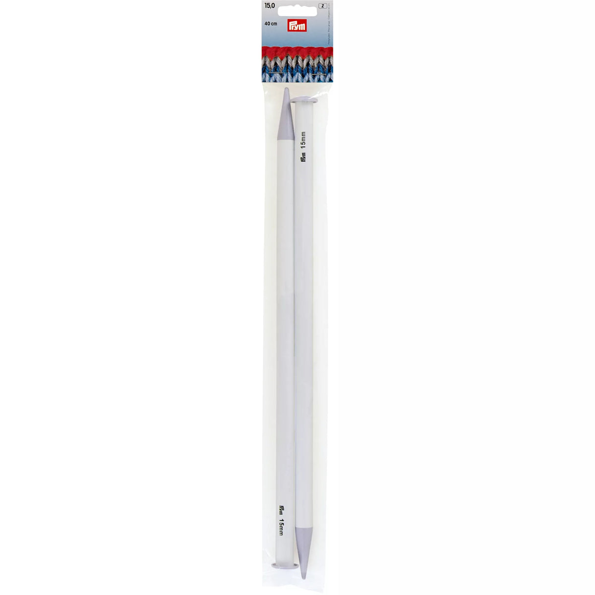 Jacket knitting needles, plastic