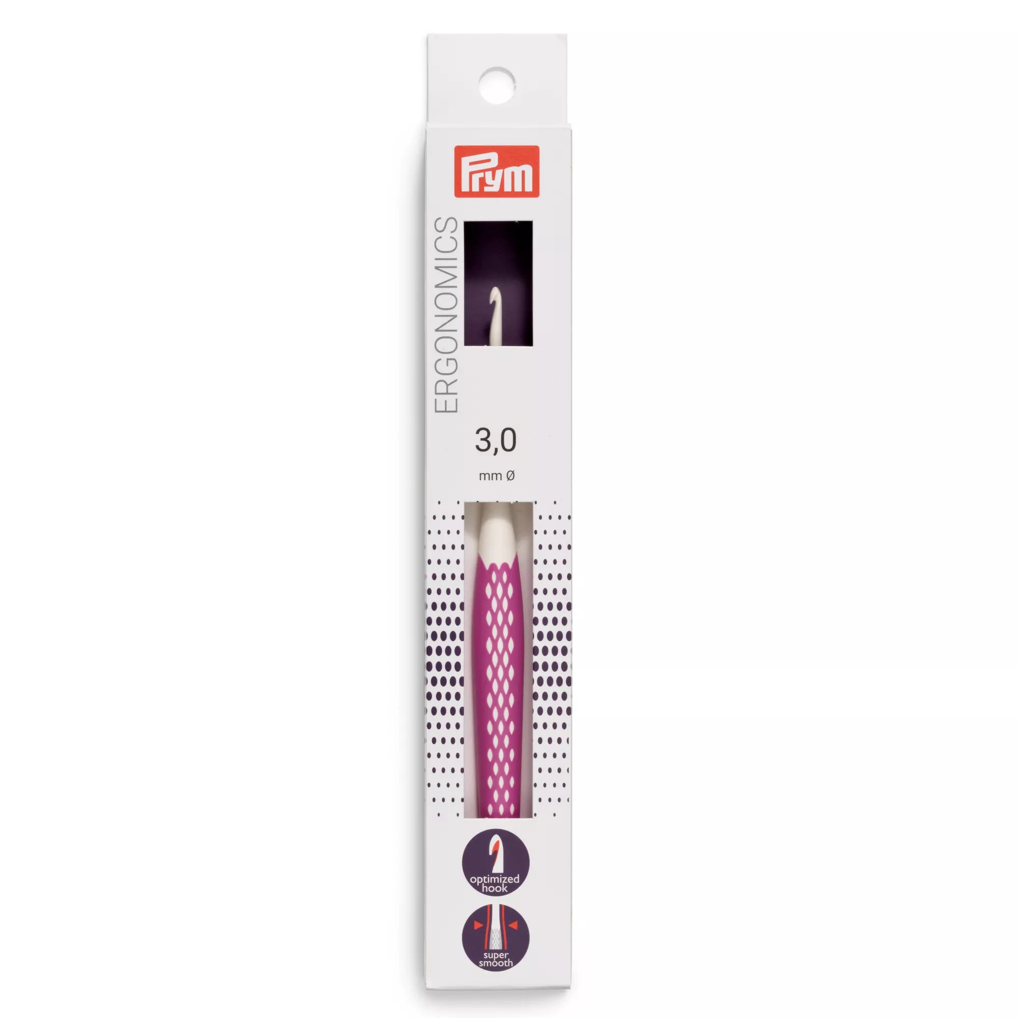 Wool crochet hook, prym.ergonomics