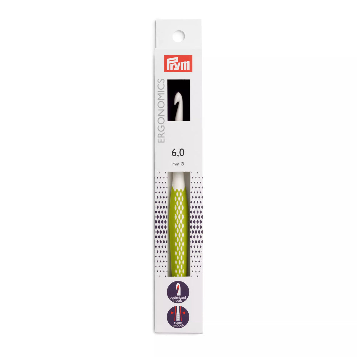 Wollhäkelnadel, prym.ergonomics