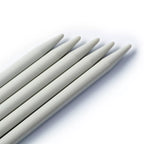 Double-pointed knitting needles, silver