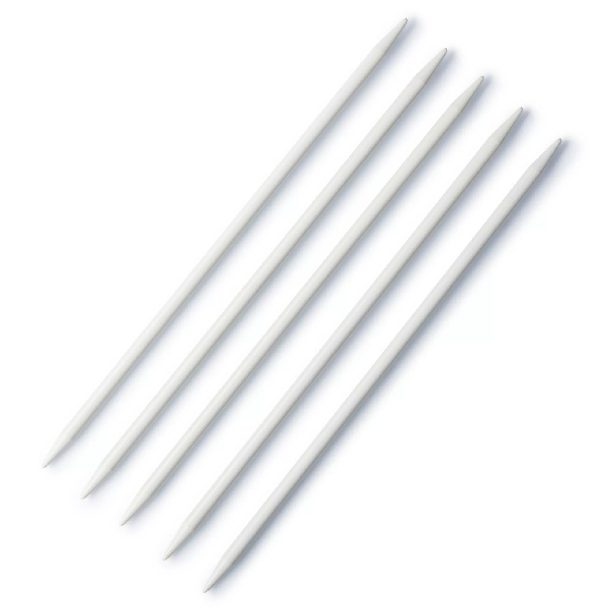 Double-pointed knitting needles, silver
