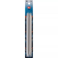 Double-pointed knitting needles, silver