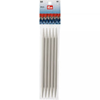 Double-pointed knitting needles, silver