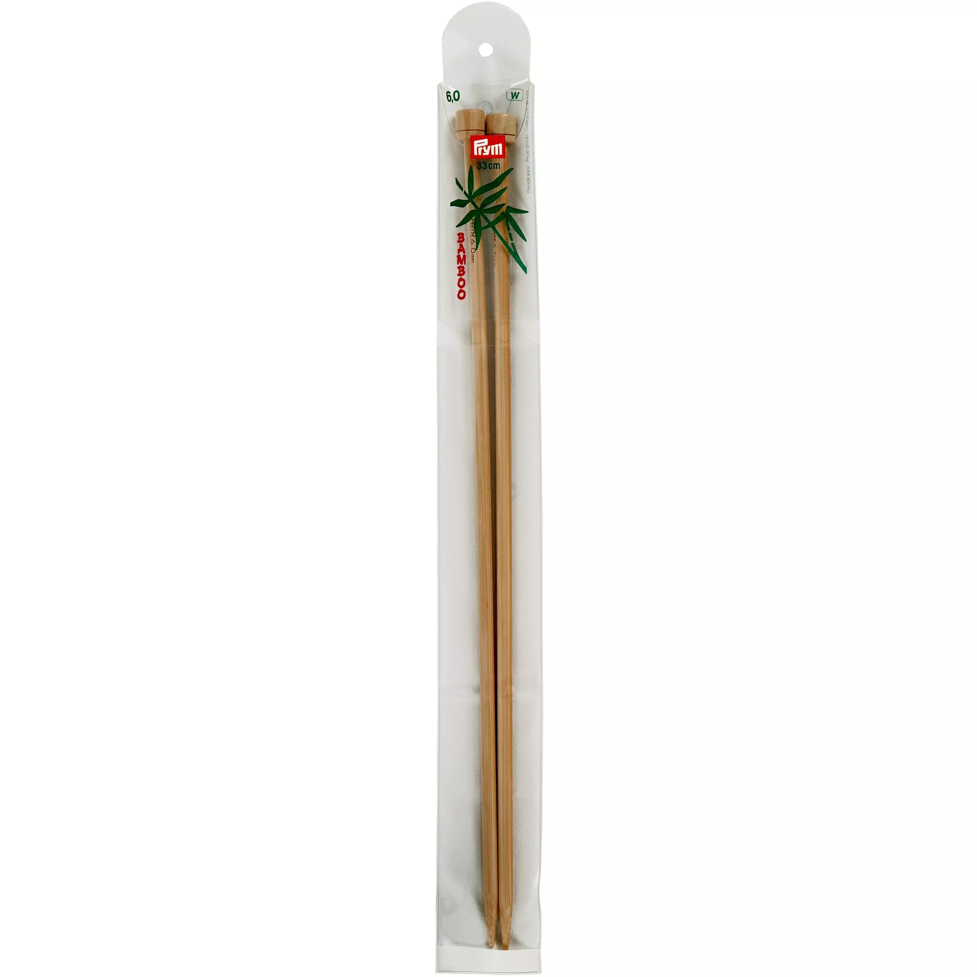Knitting needles, bamboo