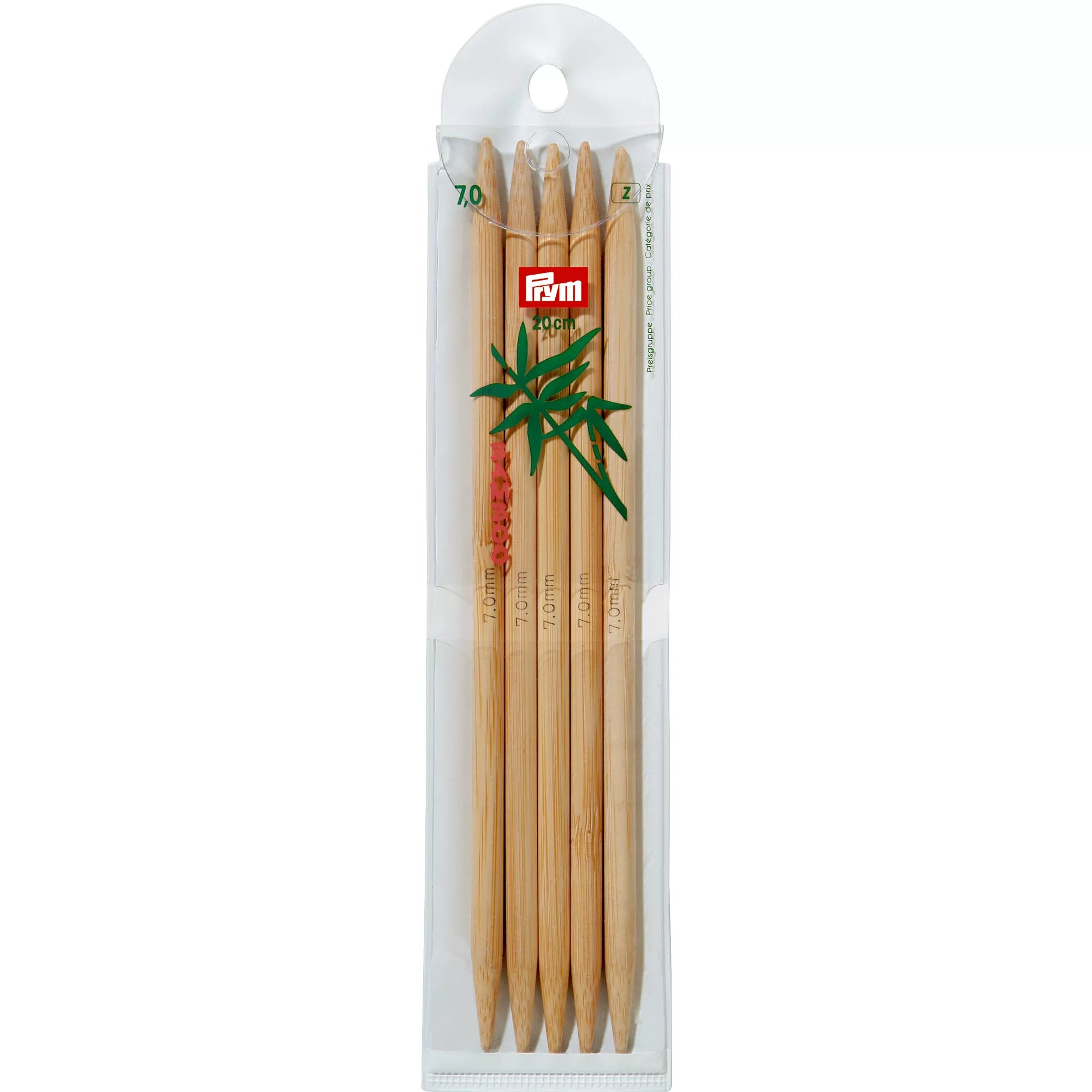 Double-pointed knitting needles, bamboo