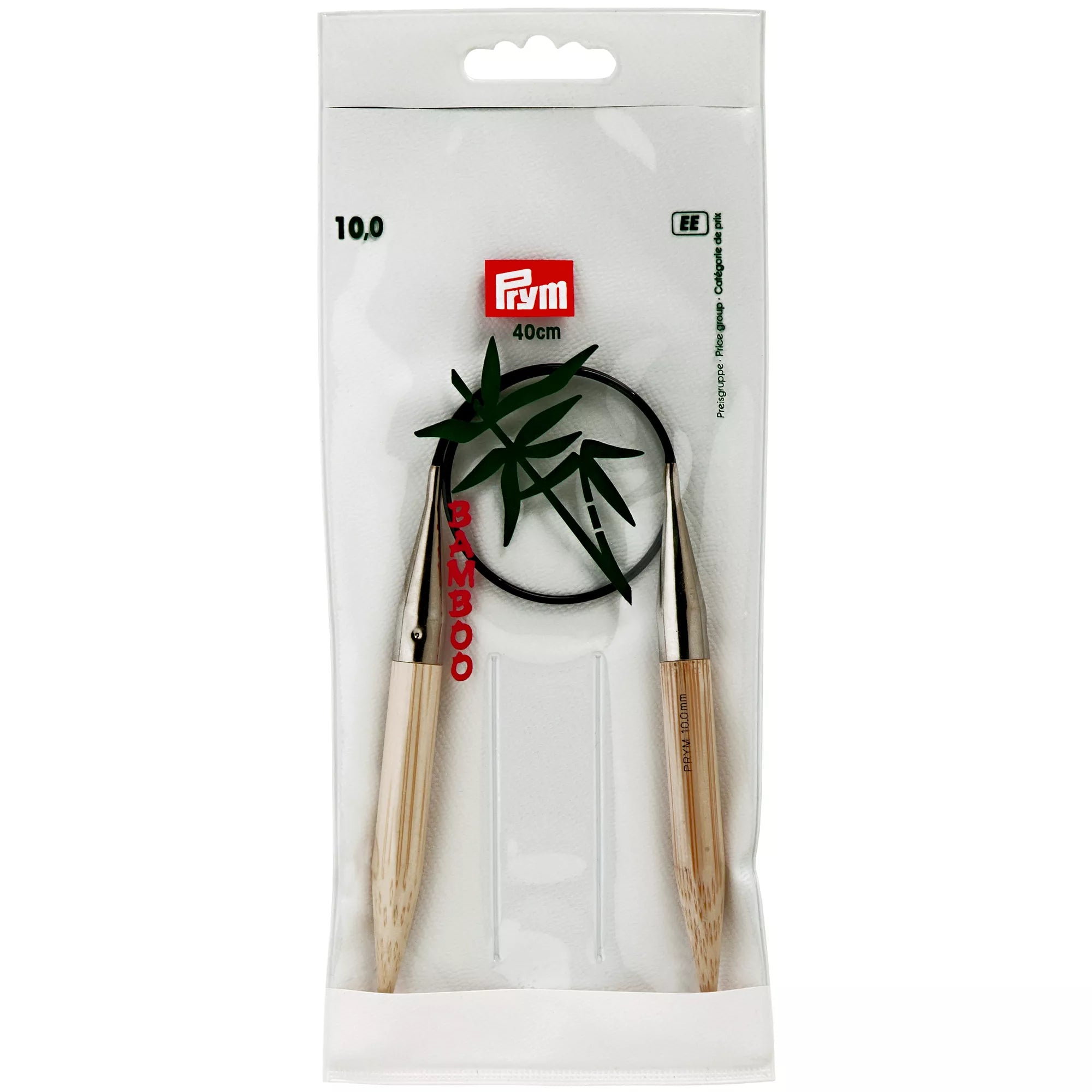 Circular knitting needles, bamboo