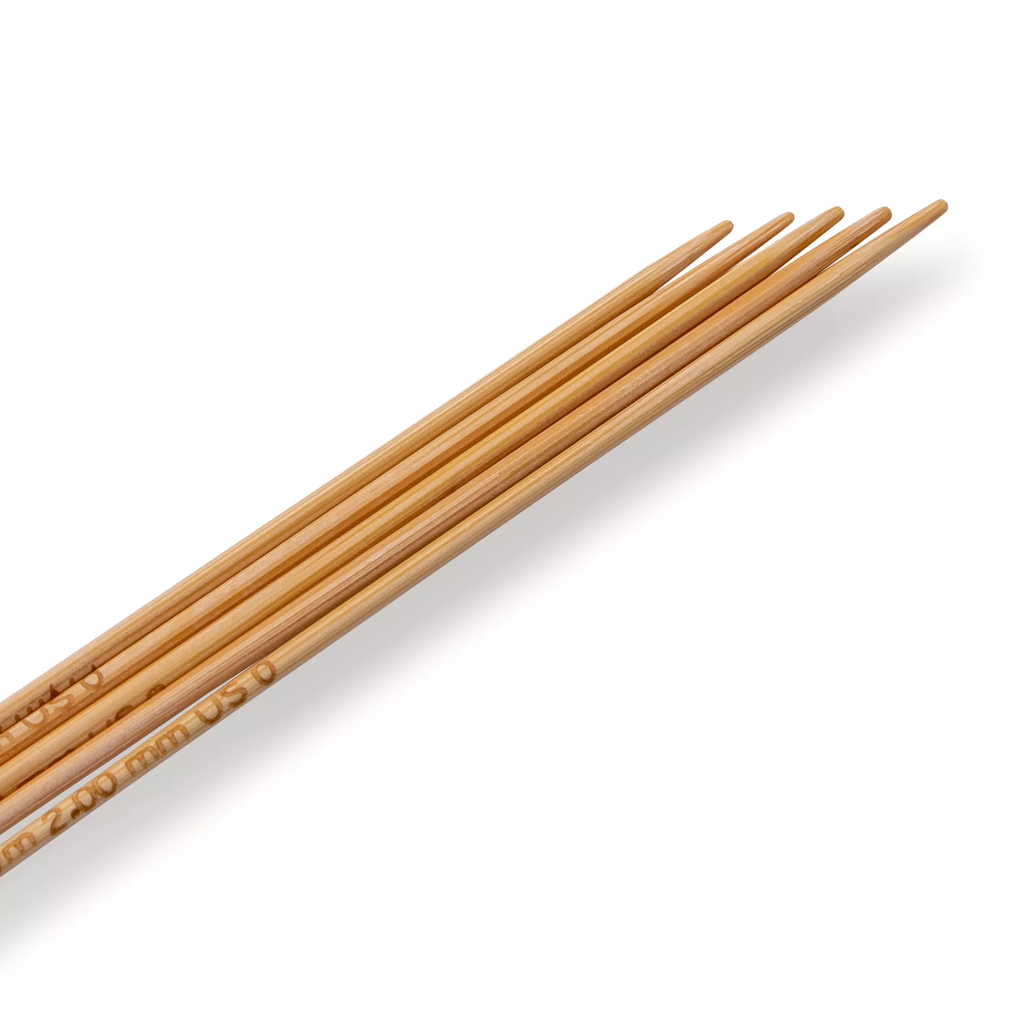 Double-pointed knitting needles, bamboo, Prym 1530