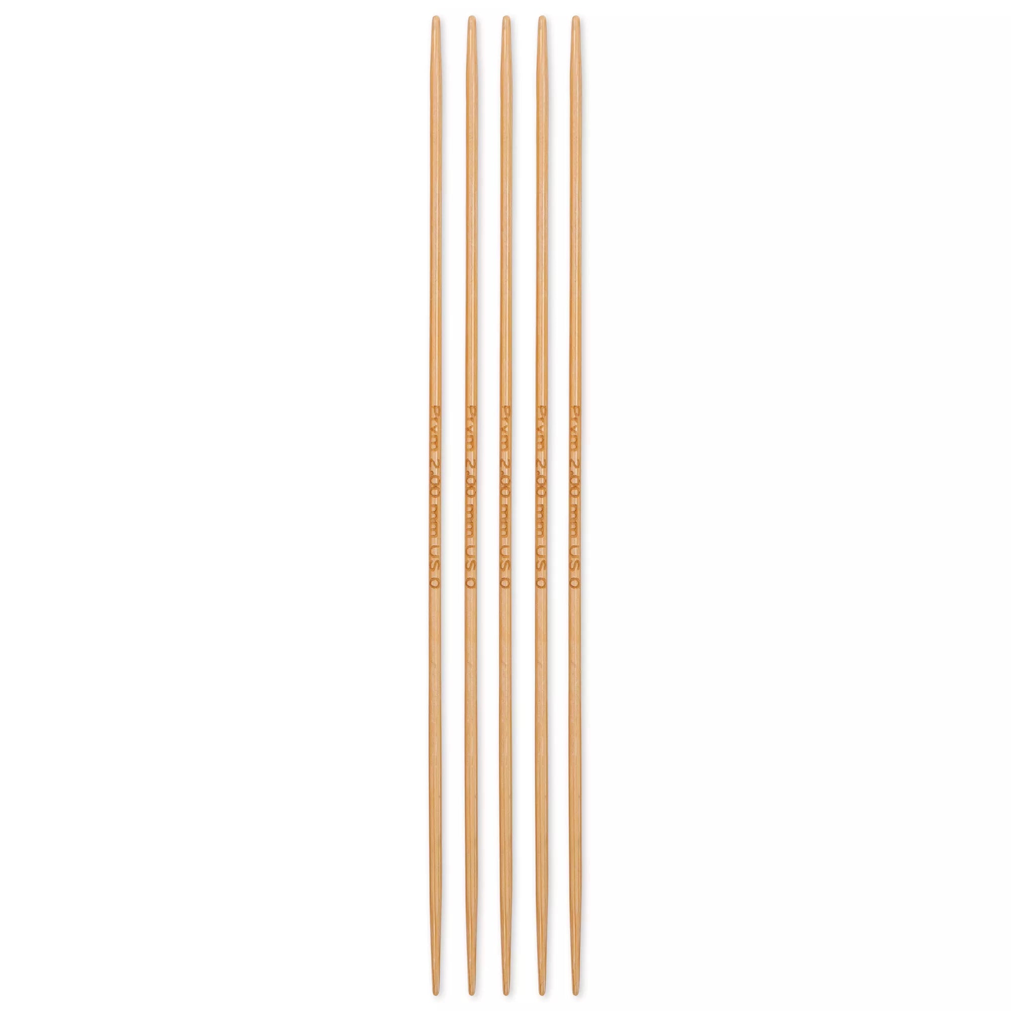 Double-pointed knitting needles, bamboo, Prym 1530