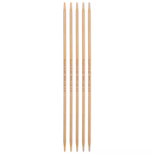 Strumpfstricknadeln, Bambus, Prym 1530