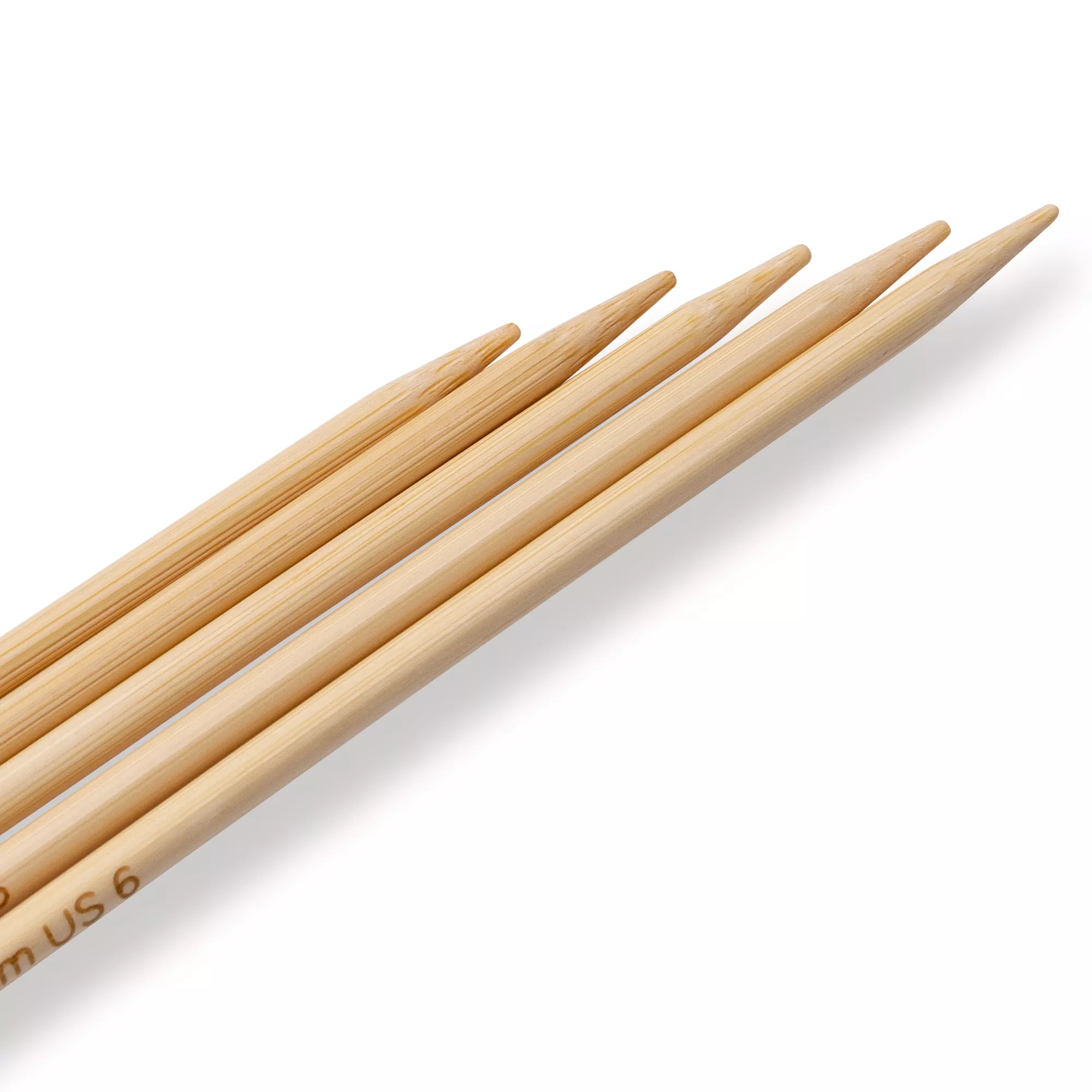 Double-pointed knitting needles, bamboo, Prym 1530