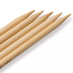 Double-pointed knitting needles, bamboo, Prym 1530
