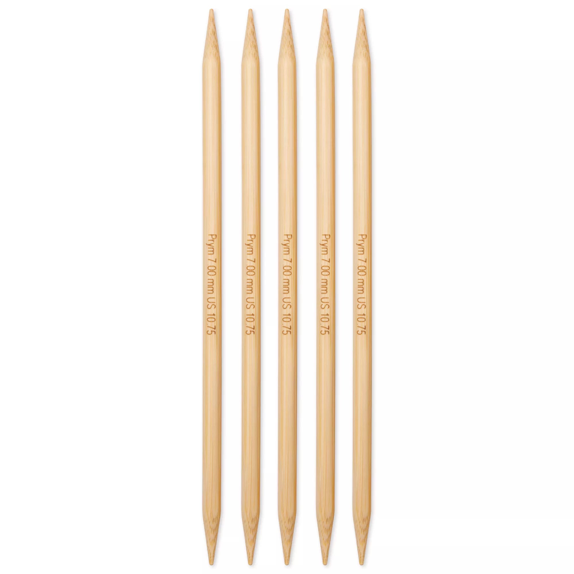Double-pointed knitting needles, bamboo, Prym 1530