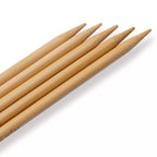 Double-pointed knitting needles, bamboo, Prym 1530