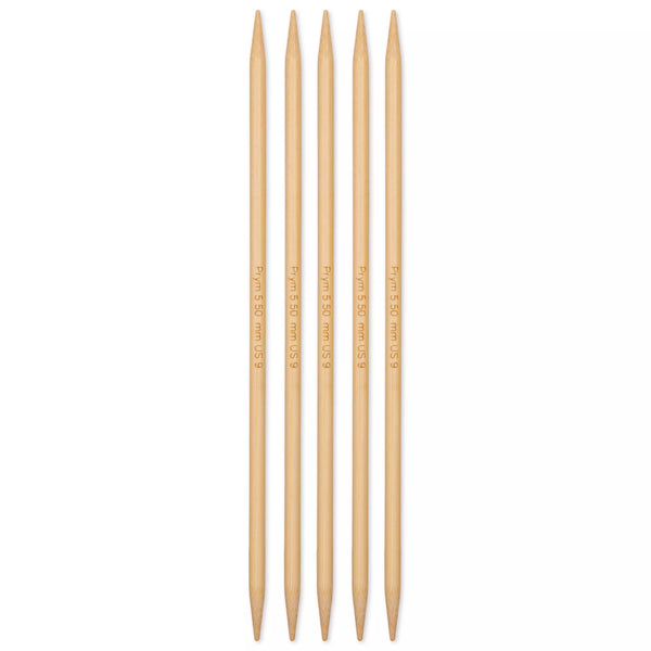 Double-pointed knitting needles, bamboo, Prym 1530