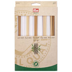 Prym 1530 Double Pointed Knitting Needle Set, Bamboo, 2.5-4.5mm, 20 cm