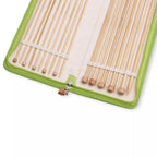 Knitting Needle Set, Bamboo, Prym 1530; 3.0-8.0 mm, 33 cm