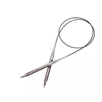 Circular Knitting Needle Set Lilac Stripes, 4-10mm