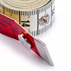 Mètre ruban Color Plus avec bouton, échelle en cm et/ou en pouces