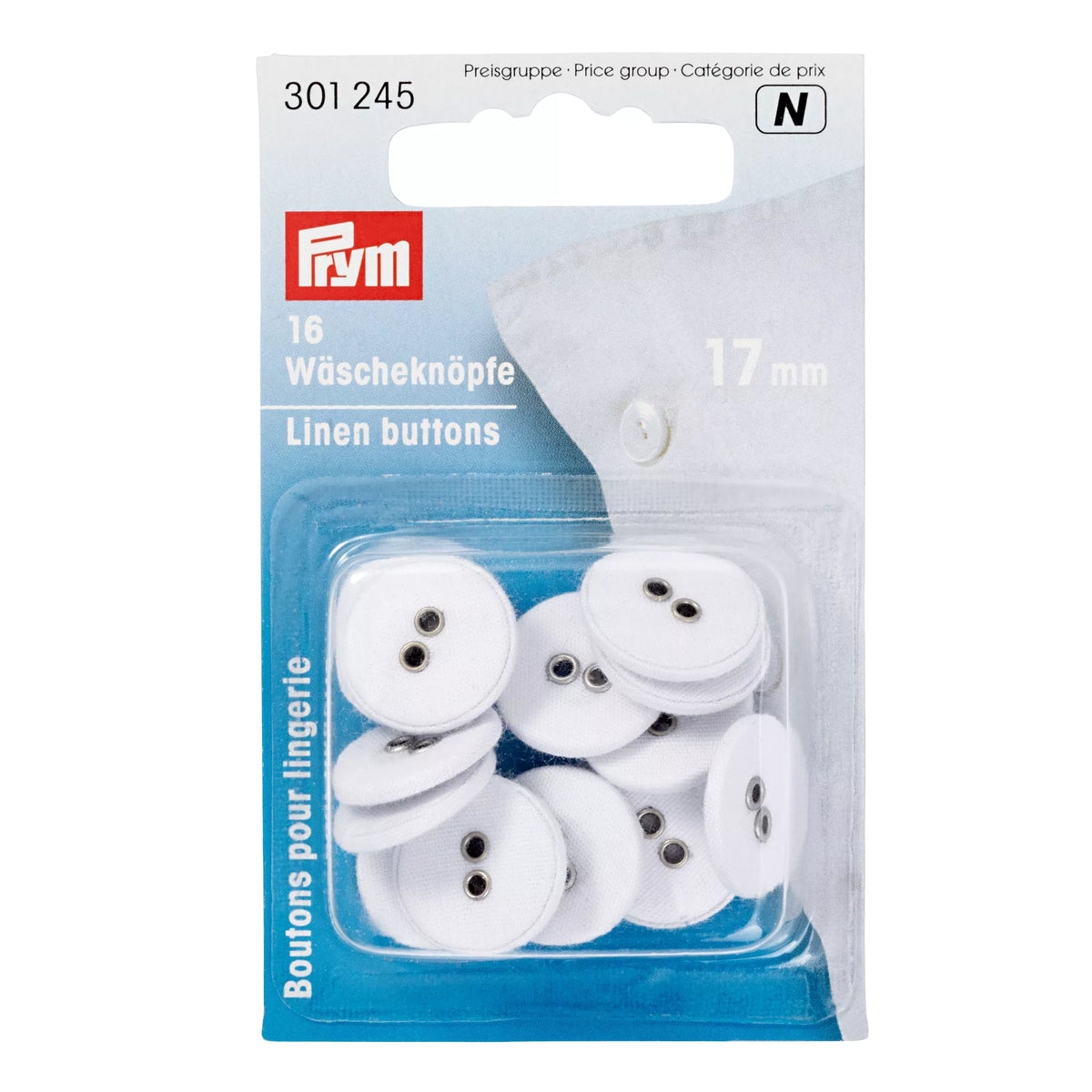 Wäscheknöpfe "Leinen"