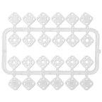Sew-on Snap Fasteners, Plastic