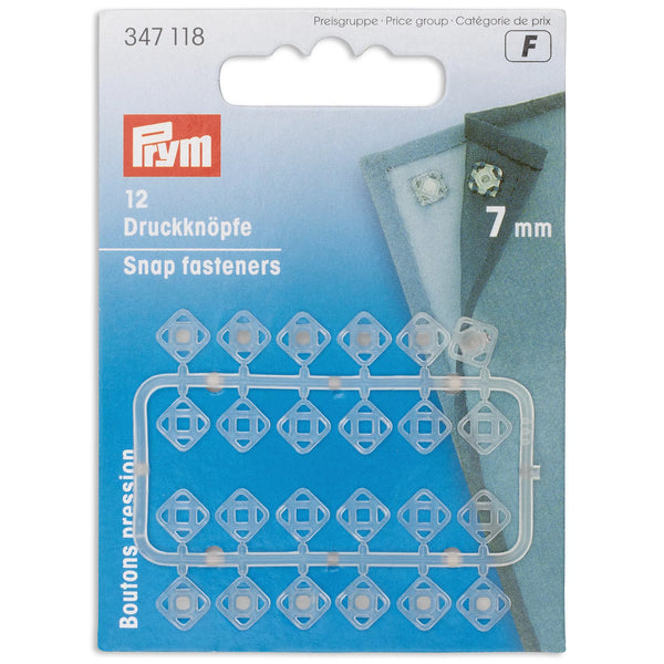 Annäh-Druckknöpfe, Kunststoff