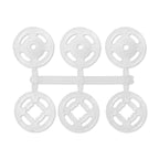 Sew-on Snap Fasteners, Plastic