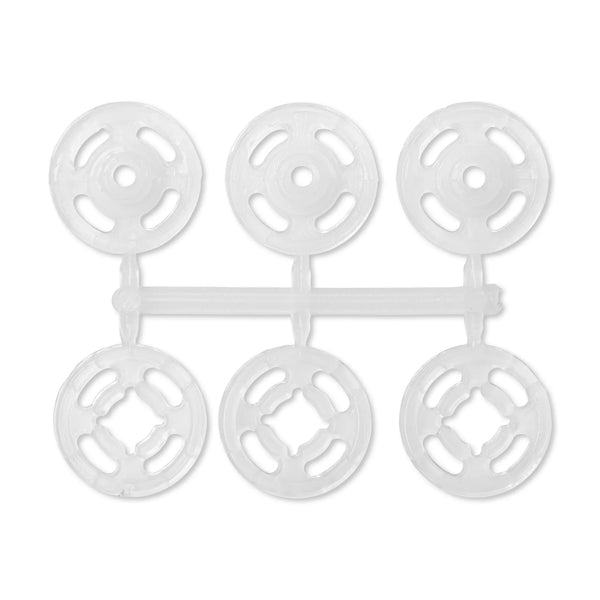 Boutons-pression à coudre, plastique