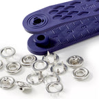 No-Sew Snap Fasteners "Jersey"