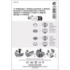 No-Sew Snap Fasteners "Jersey"
