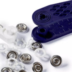 No-Sew Snap Fasteners "Jersey"