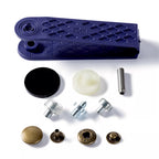 Sew-on-free snap fasteners "Anorak"