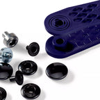 Sew-on-free snap fasteners "Anorak"