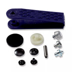 Sew-on-free snap fasteners "Anorak"