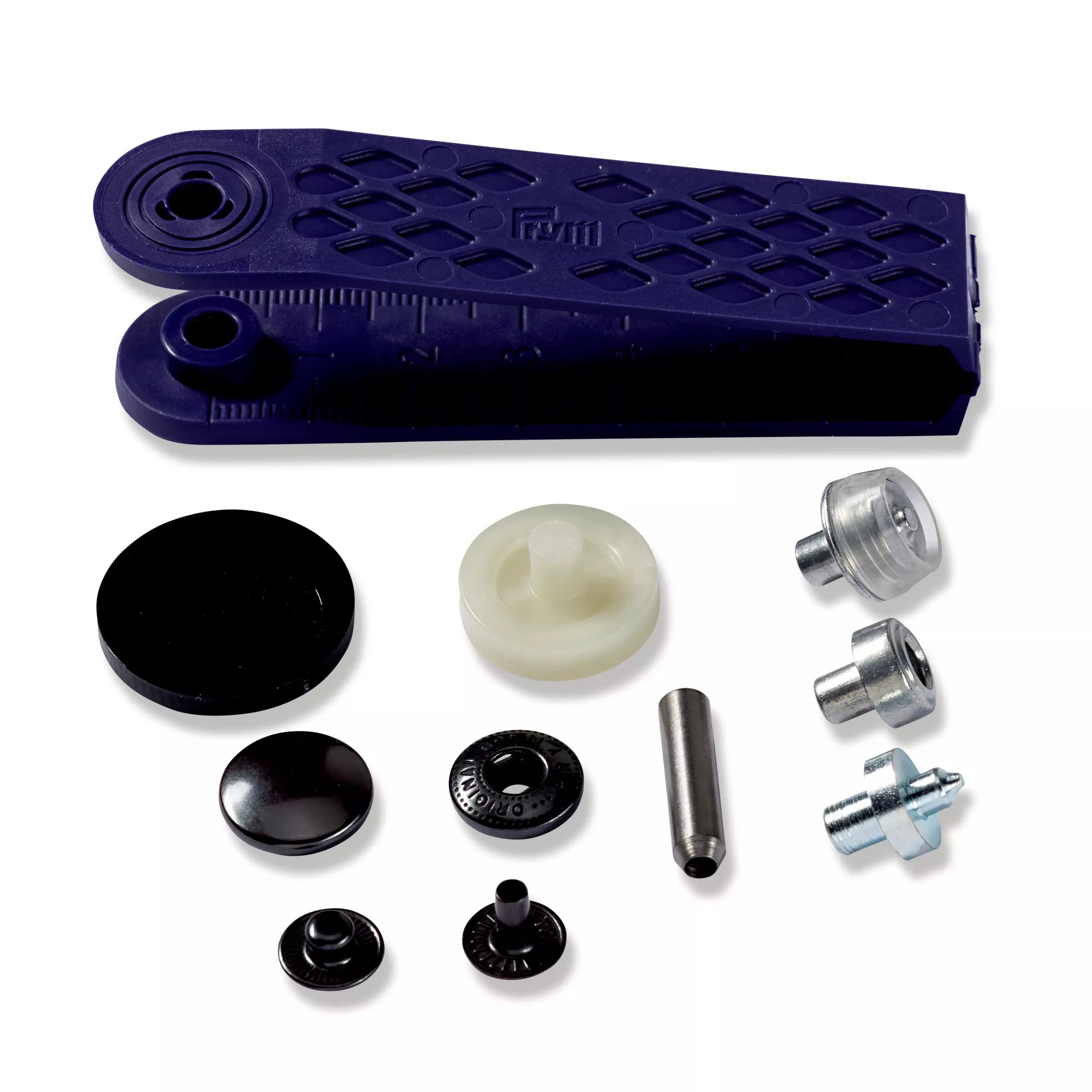 Sew-on-free snap fasteners "Anorak"
