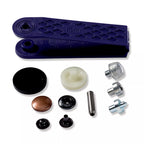 Sew-on-free snap fasteners "Anorak"