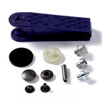 Sew-on-free snap fasteners "Anorak"