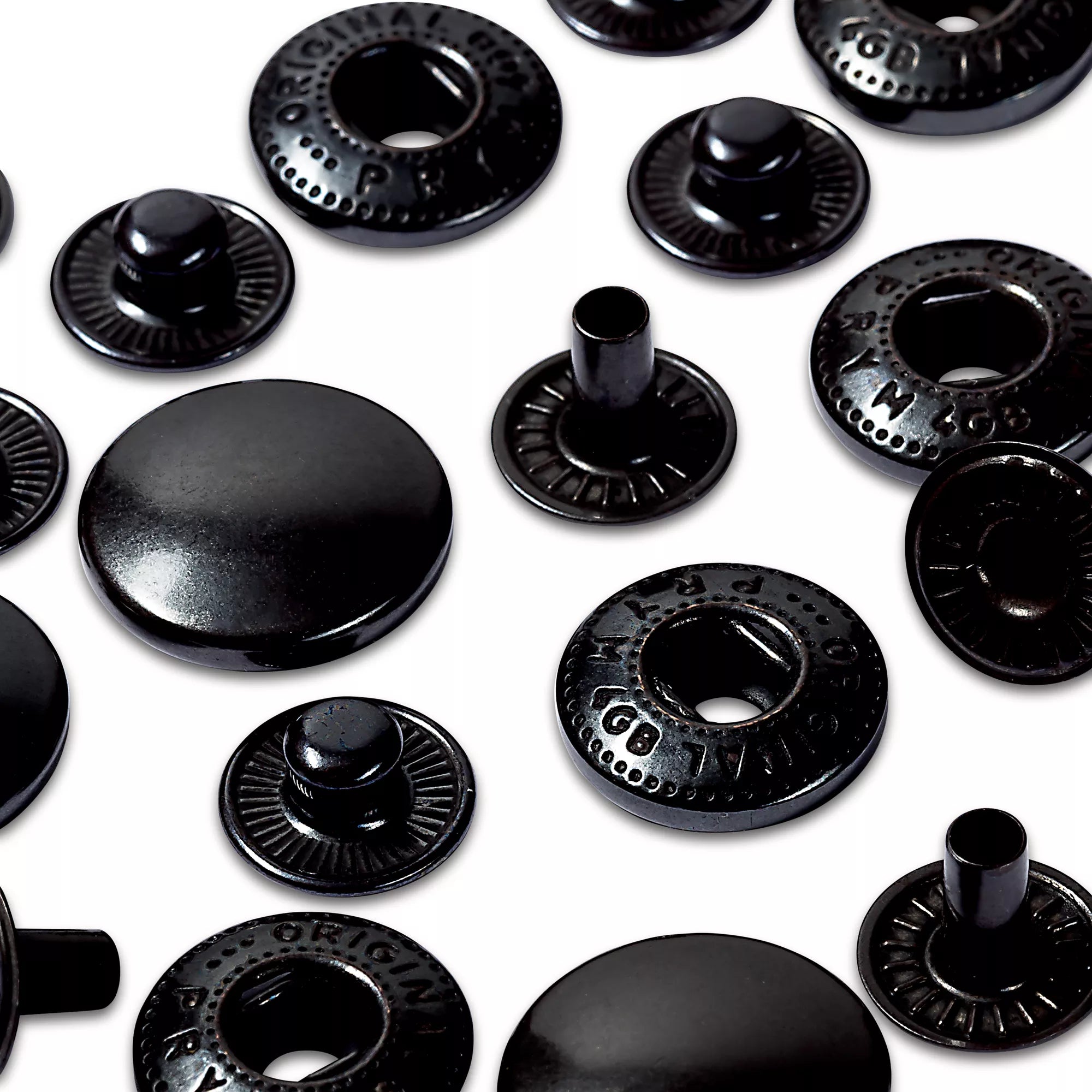Sew-on-free snap fasteners "Anorak"