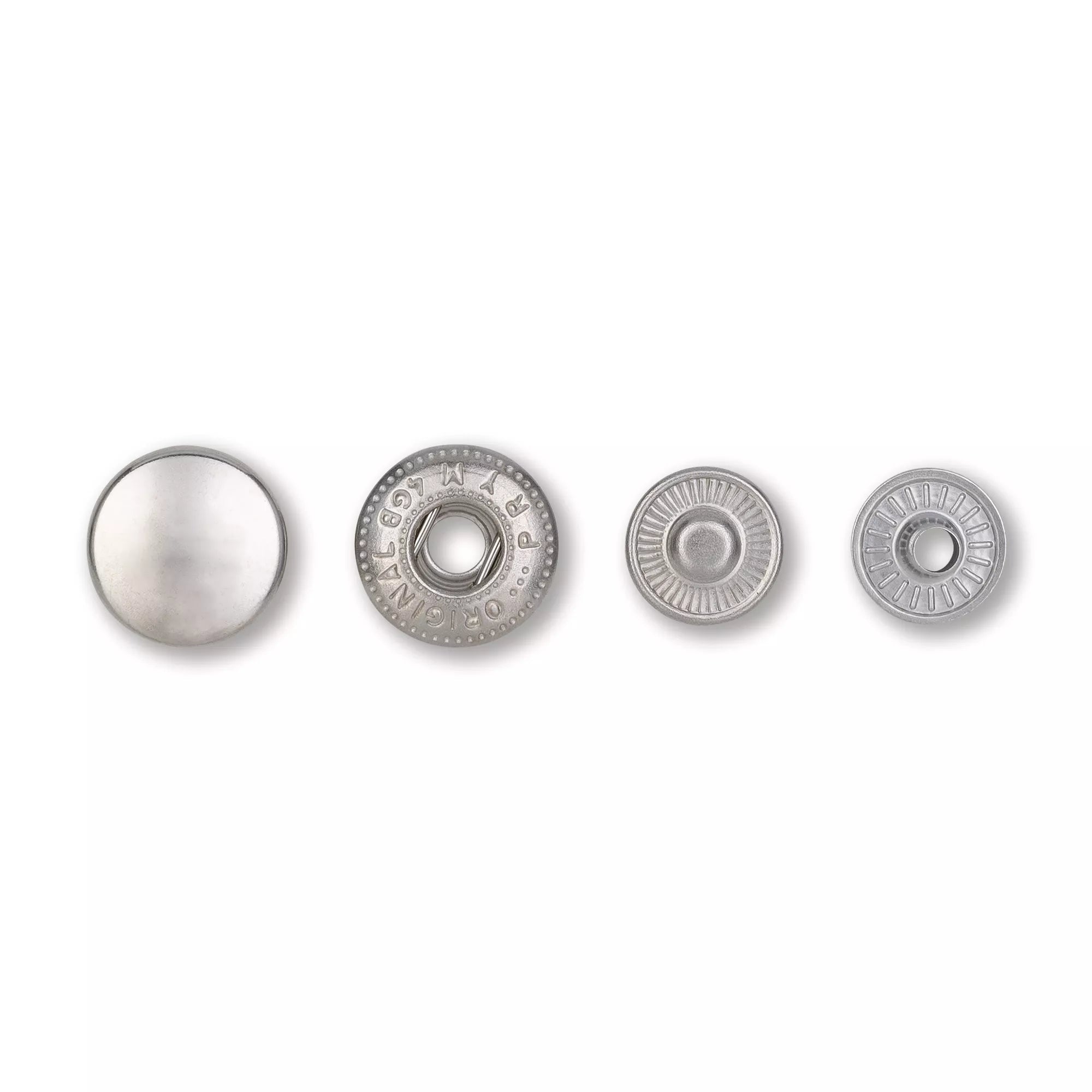 Sew-on-free snap fasteners "Anorak"