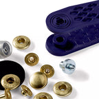 Sew-on-free snap fasteners "Anorak"