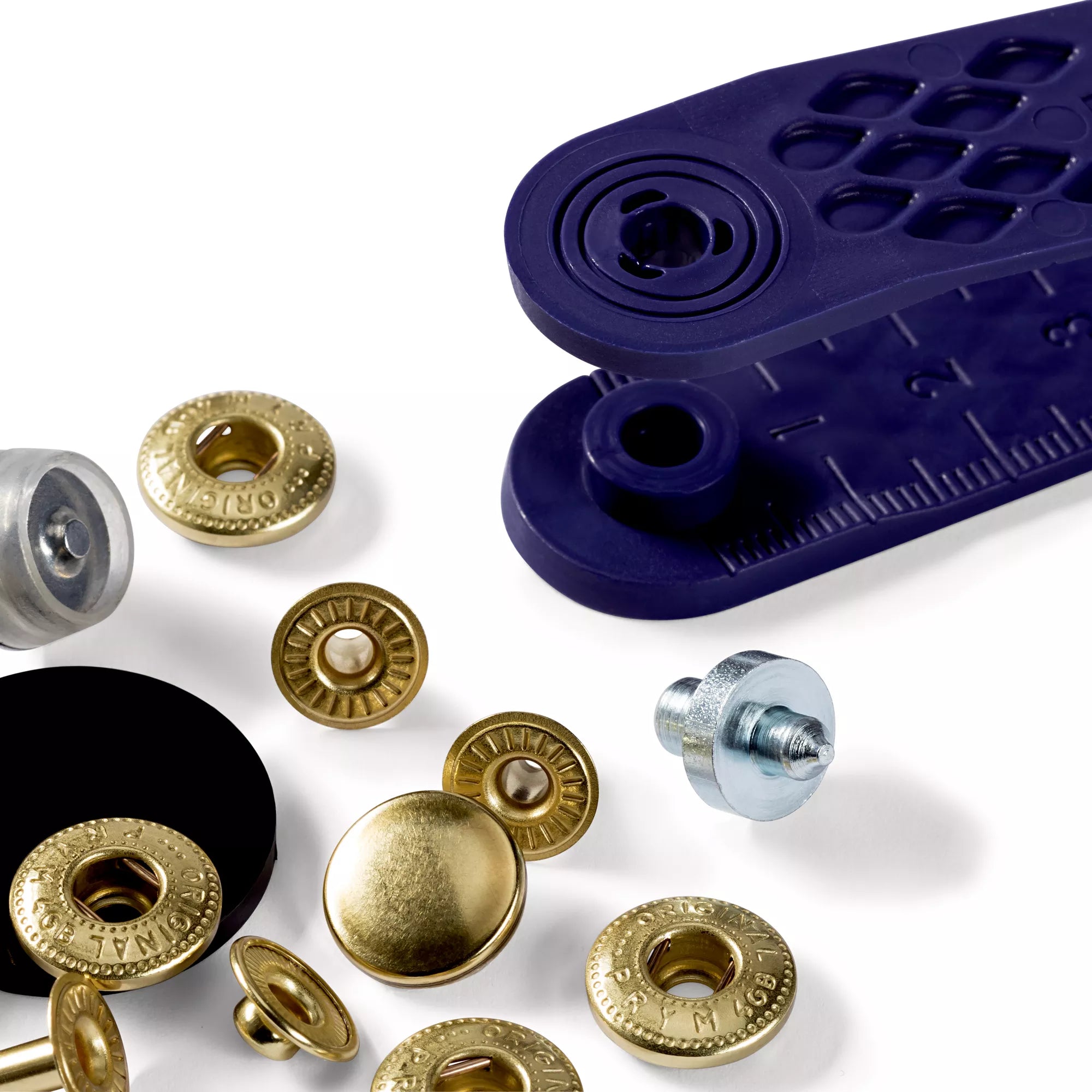 Sew-on-free snap fasteners "Anorak"
